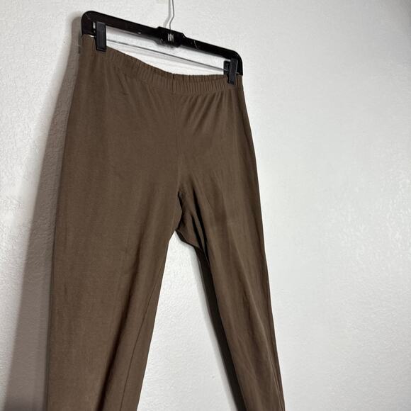 Neon Buddha Brown Tie Waist Hooded Long Vest Set Size Small - Picture 7 of 10